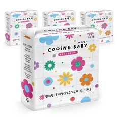 쿠잉 베러 팬티형 기저귀 유아용, 특대형(XL), 88매