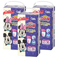 GOO.N 大王 12小時超吸收褲型尿布 13~25kg, 2XL, 90片