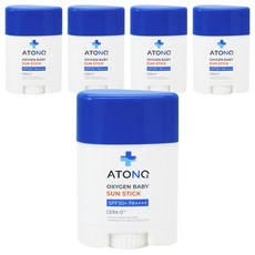 ATONO2 氧氣孩童防曬棒 SPF50+ PA++++, 20g, 5條