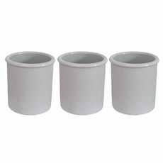 KAZT 柔軟矽膠漱口杯, 3個, 灰色