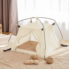 DDASUMI TENT 寵物保暖Pet帳篷, 1個, Ivory