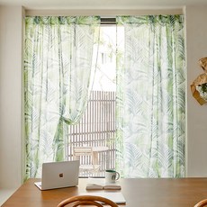 바자르 썸그린 가리개커튼