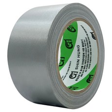 Shinheung 膠帶 棉膠帶 銀色 48mm x 25m, 1個