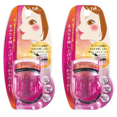 카이 간단 푸쉬업 뷰러 KQ3129, 핑크, 2개