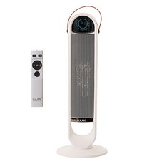 韓國 HAAN Han Kyung Hee簡易生活遙控型低噪音石墨烯PTC暖風機, 白色, HAAN-P11000