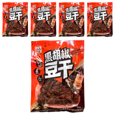 久品香 黑胡椒豆干, 120g, 5包