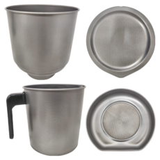 TAKEHARA 竹原製缶 TAKECAN 濾油器 S號 不鏽鋼材質 日本製 保存容器 儲物袋, 1個, 1L