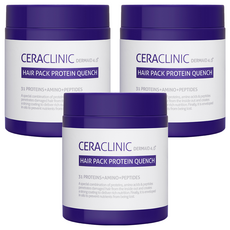 CERACLINIC 強健髮根蛋白護髮膜, 250ml, 3個