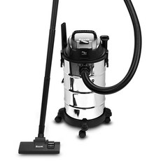 루베크 업소용 건습식 진공청소기 30L 대용량, 실버 + 블랙, RU-420VC