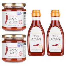 고맙당 고추장 250g + 초고추장 270g 세트, 2세트