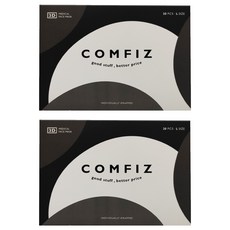 COMFIZ 康菲 成人立體醫療口罩 L, 沉穩黑, 20片, 2盒