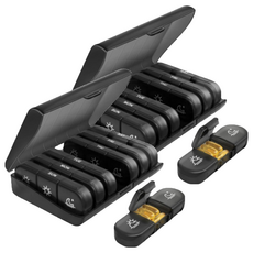 Green Living 星期便攜藥盒, 2個