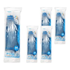 rubberlab Color Of This Year系列 橡膠手套 天然橡膠製成, M, 藍色, 5雙