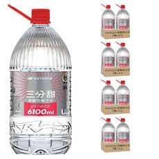 NAYAQUA 耐雅格生技 三分甜 PH7.5 微鹼性離子水, 8瓶, 6100ml