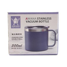 AWANA 城市咖啡杯, 黑色, 500ml, 1入
