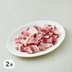 미국산 삼겹살 찌개용 (냉장), 2개, 300g