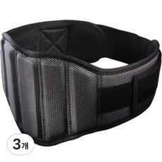 前途無量 核心力量深蹲舉重腰帶 灰色, 3個