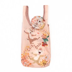 CHIP 'N' DALE 花卉季吊飾可收納飲料袋, 奇奇蒂蒂 粉色, 1個