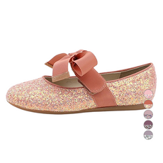 Agneau 女童牡丹亮片鞋