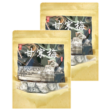 晨一 員林老廠秘製隱藏版甘宋梅, 2個, 150g