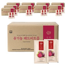 청춘농장 유기농 레드비트즙, 80ml, 600박스