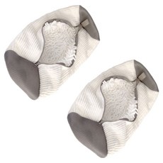 便利防損傷運動鞋洗衣袋, 1套, 象牙白