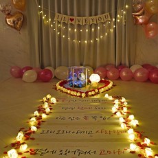 Luvhunter 新婚房自助求婚用品套組 SET08-CP, 1套, 藤球