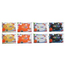 하비 도예토 4종 세트, 2세트, 베이지, 주황, 대리석, 검정