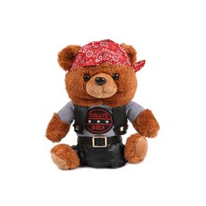 COLLYS GOLF 騎士熊角色多功能桿套 球頭套, 混合色