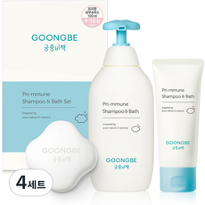 Goongbe 宫中秘策 低敏洗髮沐浴組, 4組