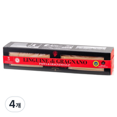 파스티피치오데이캄피 링귀네 파스타면, 500g, 4개