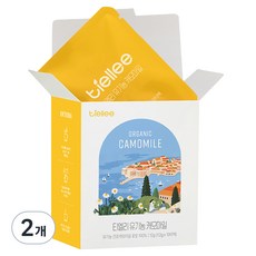 티엘리 유기농 캐모마일 차, 1.2g, 2개, 10개입