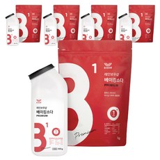 REBOW 優質小蘇打灑灑瓶 500g + 補充包 1kg, 5套