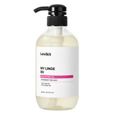 La vikit My Linge 80女性貼身衣物洗潔劑, 480ml, 1瓶