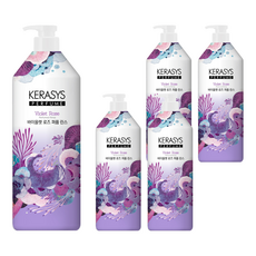KERASYS 紫羅蘭玫瑰香氛潤髮乳, 5瓶, 1L