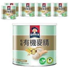 QUAKER 桂格 有機麥精 4個月以上適用, 300g, 6罐