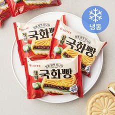 롯데웰푸드 찰떡 국화빵 (냉동), 150ml, 5개입, 1개