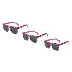 하루재 스페셜 파티안경, 스퀘어 체크, 3개