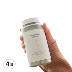 나띵프로젝트 쑥 힐링바스 입욕파우더 티트리향, 250g, 4개