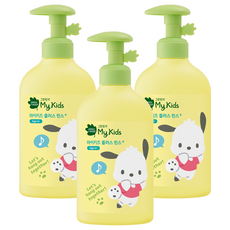 GREEN FINGER 綠手指 三麗鷗My Kids Plus護髮乳 水蜜桃香, 320ml, 3瓶
