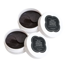 Purederm 黑色水凝膠眼膜, 60片, 2罐