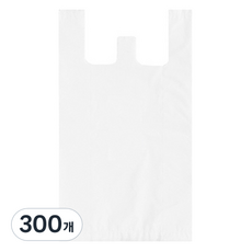 SD 白色手提袋, 5L, 300個