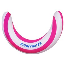 SUNNYWATER 條紋水上浮力棒, 1個, 粉紅色