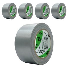 Shin Hung Larva 強力布紋膠帶 48mm x 25M 銀色, 5個