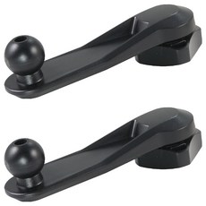 digidock 球頭延伸桿/手機架通用型底座延伸桿 17mm CH-T9, 2個, 黑色