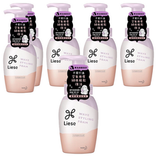 Liese 莉婕 蓬柔捲潤活泡沫 頭髮造型產品, 200ml, 6瓶