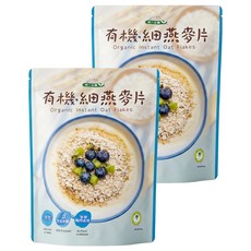 統一生機 有機細燕麥片, 400g, 2包