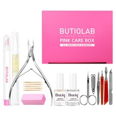 BUTIQLAB 美甲護理工具禮盒 13入組, 13種, 1套