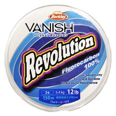 Berkley 貝克力 VANISH Revolution JVR 150 釣線 碳纖線, 透明, 1盒