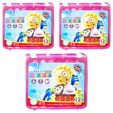 雄獅 奶油獅 彩色筆 水性可洗 安全無毒 兒童繪畫最佳選擇, 12色, 3盒